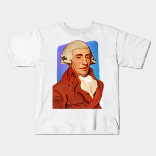 Austrian Composer Joseph Haydn illustration Kids T-Shirt